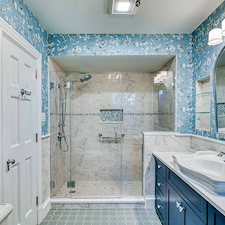 Springdale Home Undergoes Modern Bathroom Remodel in York, PA